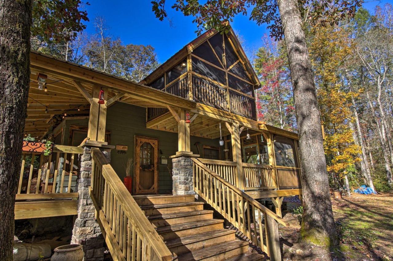 Вілла 5-Acre North Georgia Mountain Retreat With Creek! Sautee Nacoochee Екстер'єр фото