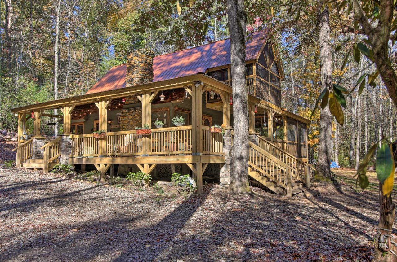Вілла 5-Acre North Georgia Mountain Retreat With Creek! Sautee Nacoochee Екстер'єр фото